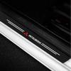 4pcs Carbon Fiber  Car Door Sill Anti Scratch Tape Sticker for Mitsubishi Asx Lancer 10 Outlander 3 l200 Xpander Pajero Montero