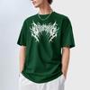 Trendy, Loose-fitting Men's Casual T-shirts Soft and Comfortable Crew-neck T-shirts Printed, Drapey, and Breathable Athletic T-shirts