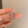 Geometric Alloy Stud Earrings For Women With Elegant Style For Daily Wear