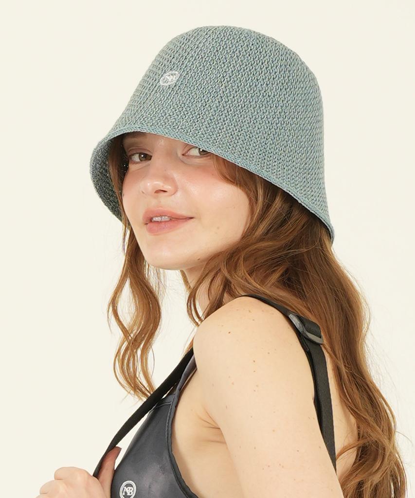 THE-ABON Beach Basic Bucket Hat Beige