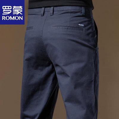 Heren Casual Broek met Rechte Pijpen