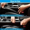 Car Seat NEW 2pcs Integrated Solid  Gap Filling Pad General Car Seat Filling Pad Car Seat Gap Pad Car Interior Accessories