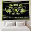 Sporting Portugal Crest Tapestry Hanging for Bedroom,Livingroom, Playroom,Decor Art Room Wall Tapestry Holiday and Birthday Gifts