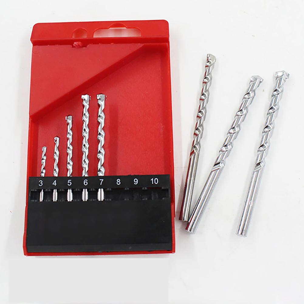 Circular Shank Construction Impact Drill Bit Tungsten Steel for Drilling Holes