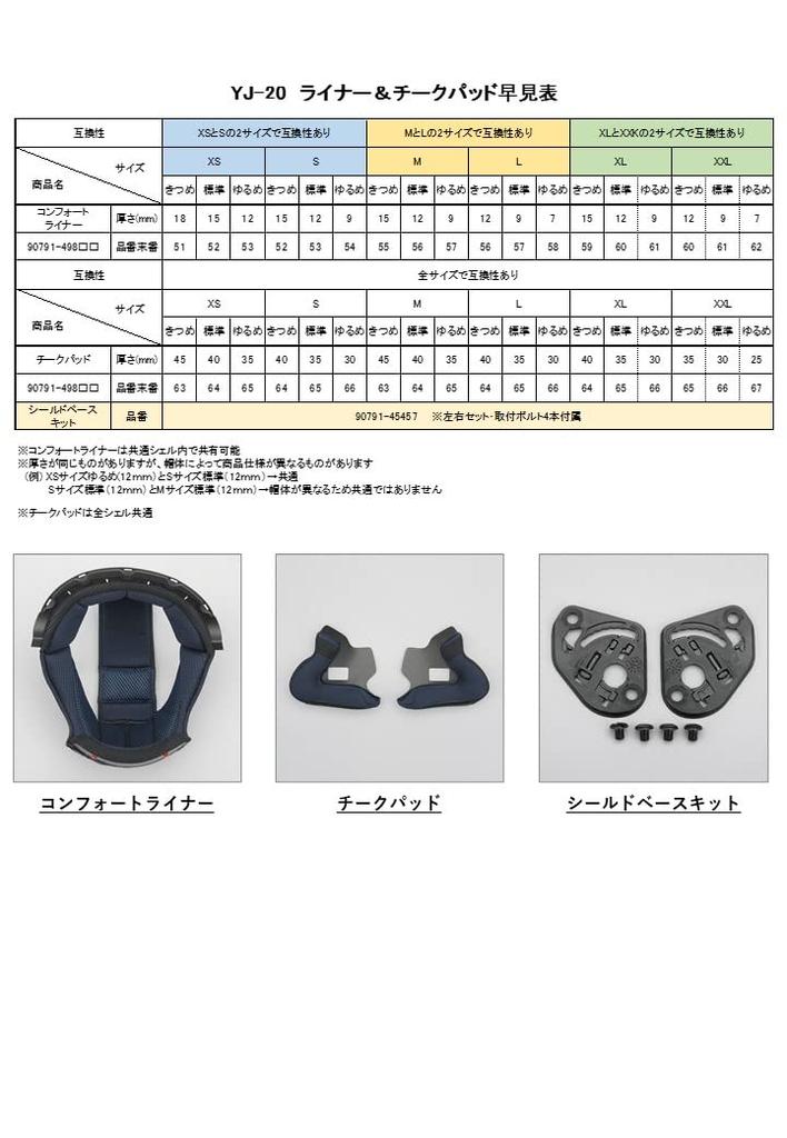 Yamaha Motor Motorcycle Helmet Jet ZENITH Pearl White L Size Co., Ltd. (Yamaha) YJ-20 (58-59cm) 90791-2343L