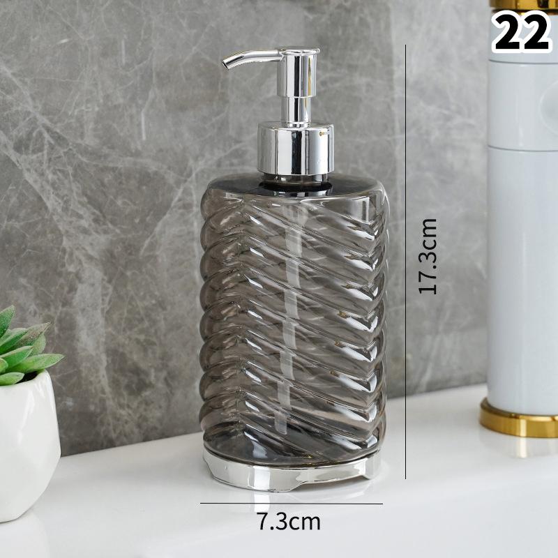 Soap Dispenser For Liquid Bathroom Empty Refill Subbottle Detergent Kitchen Press Type Hand Sanitizers Shower Gel Shampoo Bottle