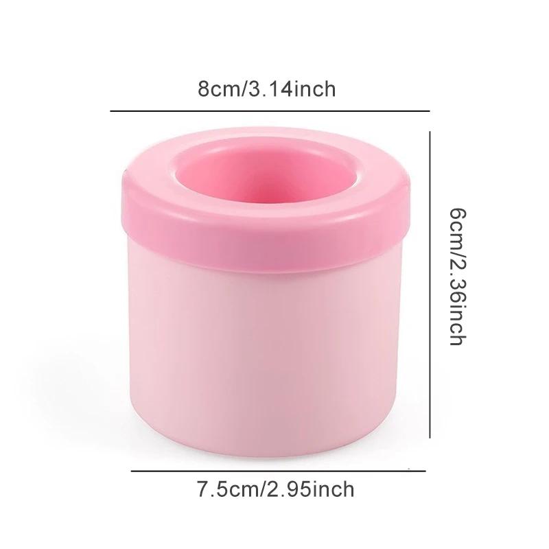 Silicone Ice Cube Mold Round Bucket Summer Homemade DIY Refrigerator Freeze Barware Tools Maker Creative Ice Cube Mold