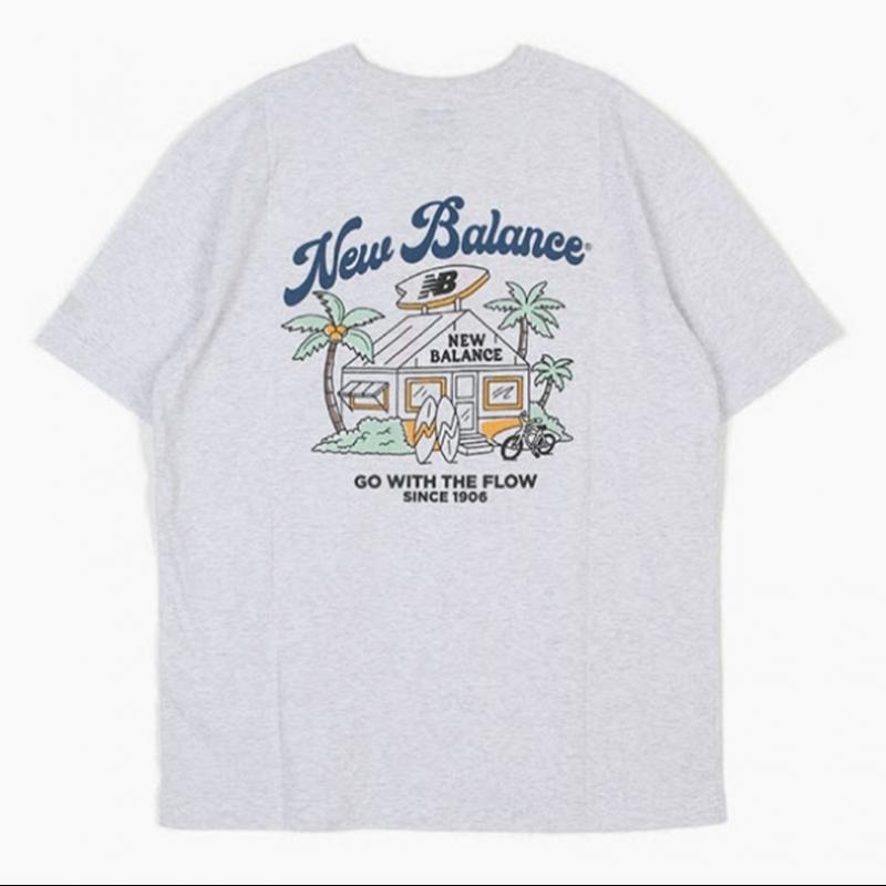 New Balance Short Sleeve Tee  D22   Nbnefco243 16 Uni Nb Boy Board Shop Short Sleeve