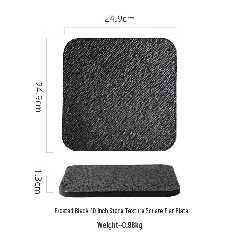 Nordic Ceramic Flat Serving Plate