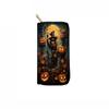 New Skull Long Zipper Wallet Halloween Clutch Wallet
