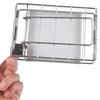 Stainless Steel Bread Toaster Folding Sausage Grilling Rack Barbecue Grill  Outdoor Camping