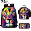 Lion King Schoolbag High Definition Printing Multi-Function Cross-Border Burden Reduction Large Capacity Backpack