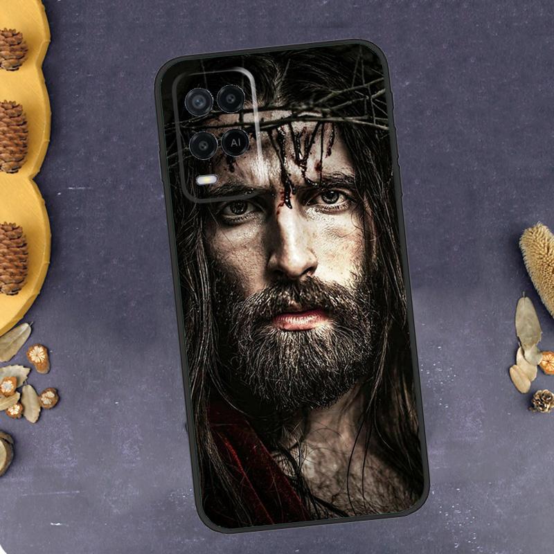 Divine Mercy Jesus Phone Case For Oppo A94 A74 A54 A15 A18 A38 A58 A78 A98 A40 A60 A80 A16 A76 A96 A57S A17 A77