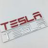 Auto Sticker Tesla Metaal Auto Achterklep Badge Sticker voor Tesla Model 3 ModelS ModelX ModelY P100D Roadster Auto Tuning Exterieur