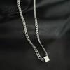 Chic Geometric Design Necklace Pendant for Men Cube Quality