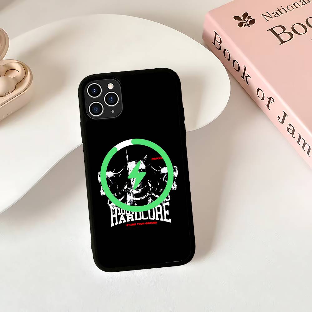 Bone Gabber 100Hardcore Dog Black For Magsafe Magnetic Phone Case For IPhone 16 15 17 Pro Max 11 12 13 14 Plus Cover