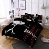 2/3pcs Duvet Cover Set, Baseball Pattern Printed Bedding Set, Soft Comfortable Duvet Cover, For Bedroom, Guest Room