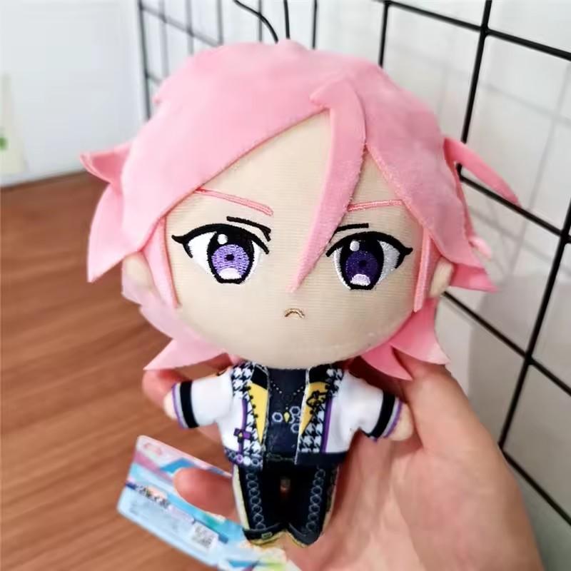 16 Stijlen 17cm Ensemble Stars Pluche Speelgoed Shiina Niki Amagi Rinne Ran Nagisa Saegusa Ibara Himeru Ayase Mayoi Pluche Pop Cadeau pink