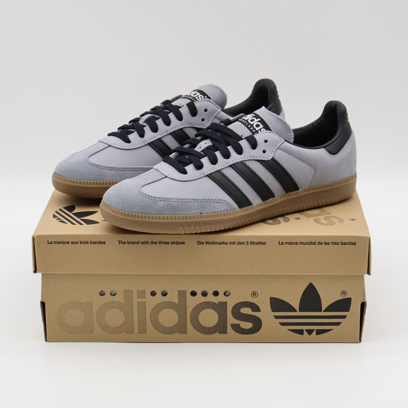 IE9164 adidas Samba OG Серебристый Хало Черный Коричневый Пустыня (Мужской) 11