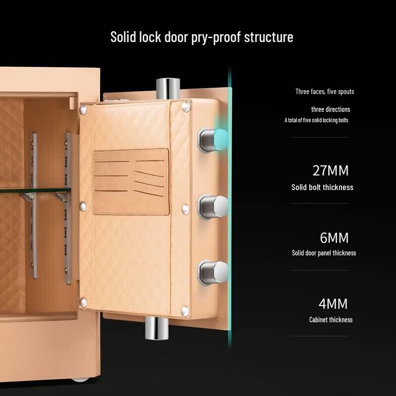 Deli 71cm Biometric Security Safe