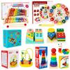Montessori Holzxylophon Musikset für Kinder - 8-Ton Lernspielzeug für Mädchen & Jungen