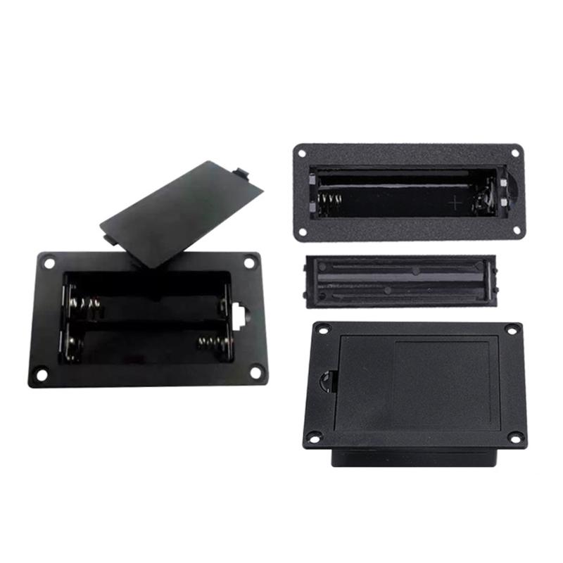 Battery Box Portable 18650 Embedded Battery Storage Case Holder For Easy Organization And Safe Keep Lid