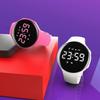 Pedometer Smart Watch Fitness Tracker Silent Vibration Alarm Clock Counting Waterproof Wristwatch
