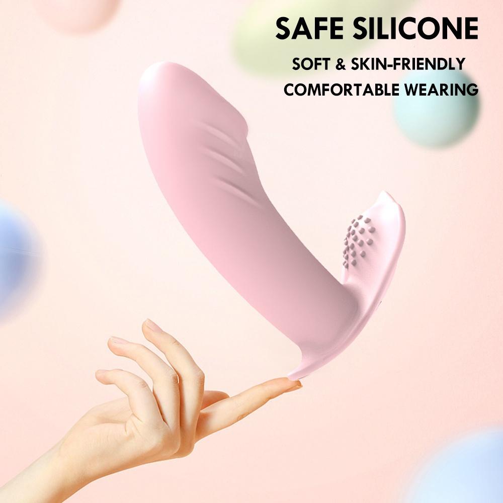 Trådløs fjernkontroll Dildo Vibrator Truser for Kvinner Klitstimulator Voksen Sex Maskinbutikk Kvinnelig Klitoris Onani Erotisk leketøy