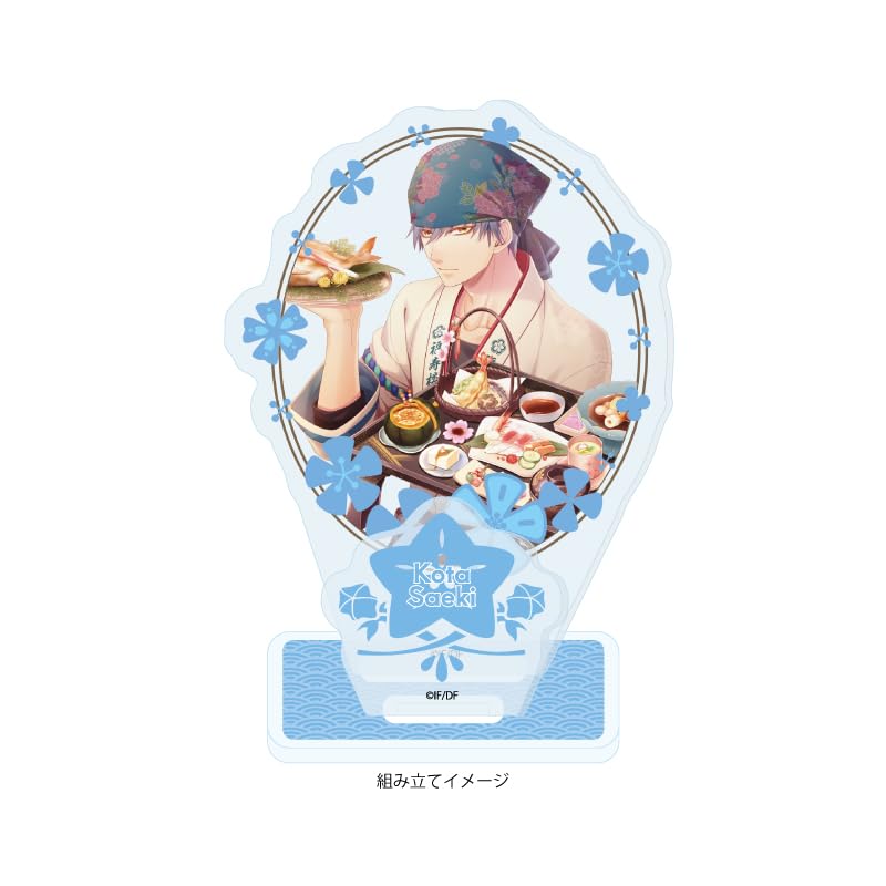 Yunohana 03 Saeki Kota Acrylic Stand Plate SpRING! [Official Illustration]