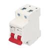 Disjoncteur miniature CC 2P Isolateur de système PV solaire Montage sur rail DIN 1000V 32A DZ47‑63Z C32