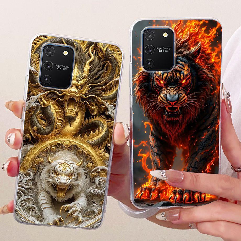 For Samsung Galaxy S10 Lite S10e S10+ Plus Phone Case Luxury Flower Butterfly Cartoon Bow Pattern Back Cover Soft Clear Silicone