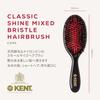 GB KENT Kent Brush Pig Bristle Hair Brush with Bristles and Nylon Pins, Cushion Hair Brush, Small Size, Royal Warrant, Classic Shine Series, CSMS
