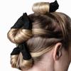 6PCS Lazy Hair Curler Set with Button Foam Rollers Big Wavy Curling Tube Foam Hair Curling Tool