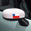 3Pcs Car Sticker PVC Chilean Flag Vinyl Decals Chile Motorcycle Auto Accessories For Toyota Hyundai Chevrolet Nissan Kia Suzuki