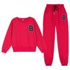 Spring and Autumn Sportswear Suit Women's Loose Large Size Loose Fashionable Casual Wear Two-piece Set