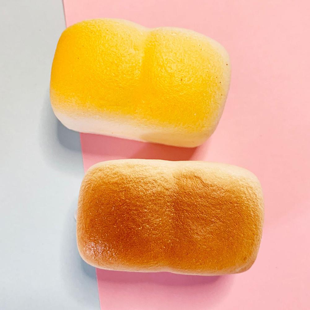 Bread Knead Milk Brick Slow Rebound Wet Soft Suction Simulation Cute Decompression Pinch Bread J7F8
