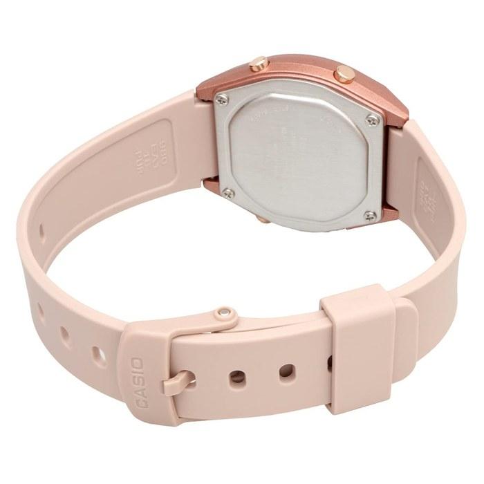 Casio Casio Standard Digital Women's Watch LW-204-4A, Pink Beige X Rose Gold