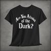 Boję Się Ciemności T-shirt Horror Graficzny Lata 90. Opowieść przy Ognisku Unisex