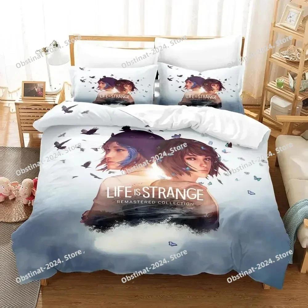 Life Is Strange Game True Colors Bedding Set Printed single Comforter Quilt Bed Cover Pillow Case 3 Pieces Sets Kids Adult Size