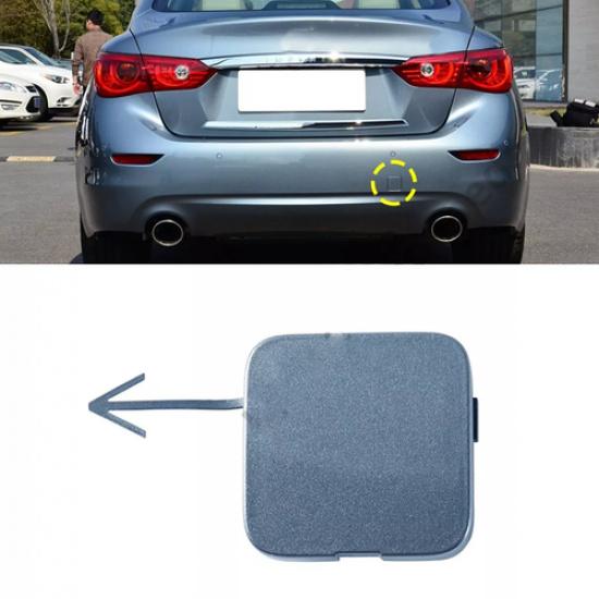 Rear Bumper Tow Hook Eye Cover Cap For Infiniti Q50 Q50L 2014-2017 85071-4GA0A