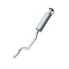 Universal Stainless Steel Car Muffler - Silent Exhaust Pipe for Various Models