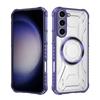 KEYSION Transparent Magnetic Case for Samsung S22 S23 Ultra 5G S23+ Shockproof Phone Back Cover for for Galaxy S23 S21 S20 FE 5G