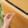5/10pcs Round Self-Adhesive Push Pull Handles for Cabinet, Drawer,Wardrobes & Glass Door,Crystal Ball Design, Easy Installation