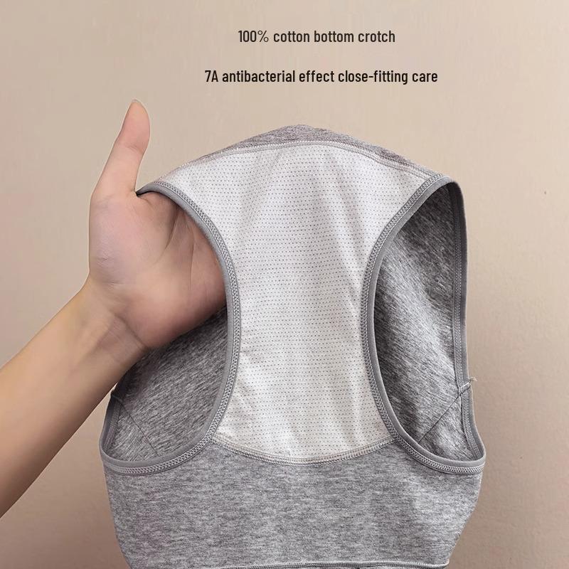 7A Grade Antibacterial Breathable Cotton Women's Plus Size Mid-Rise Triangle Panties