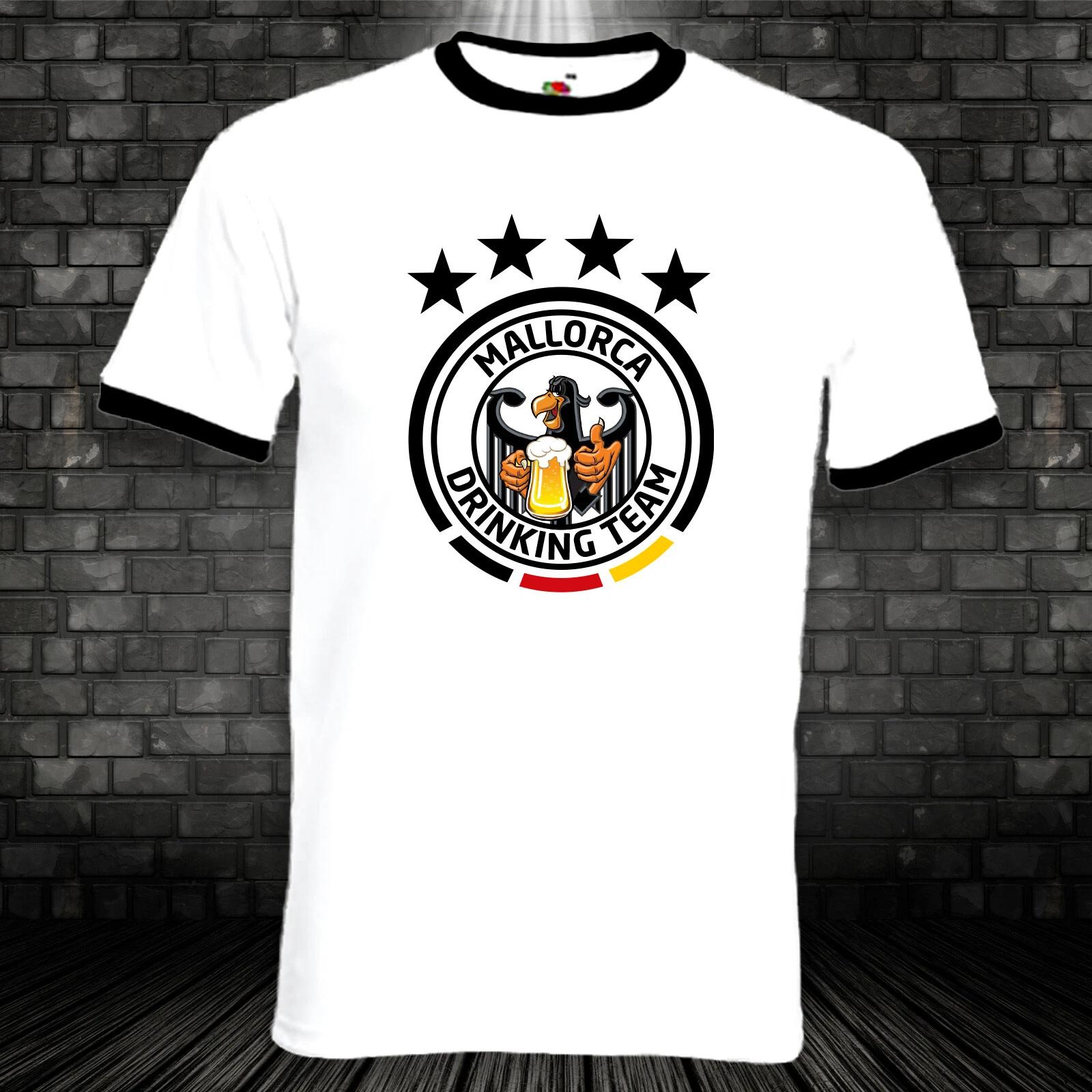 Mallorca Drinking Team Jersey Party Crew Shirt T-Shirt Fun Beer Funny Club XXXL