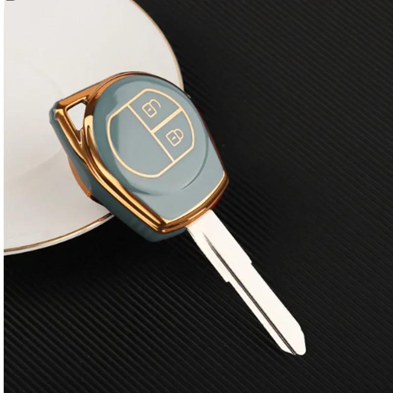 Car Key Case Cover Shell Fob for Suzuki Swift Grand Liana SX4 Window Vitara Amagatarai Car Keychain Accessories TPU