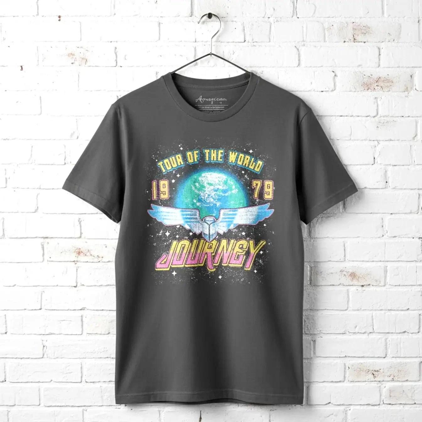 Journey Tour of The World 1979 Men s T Shirt S