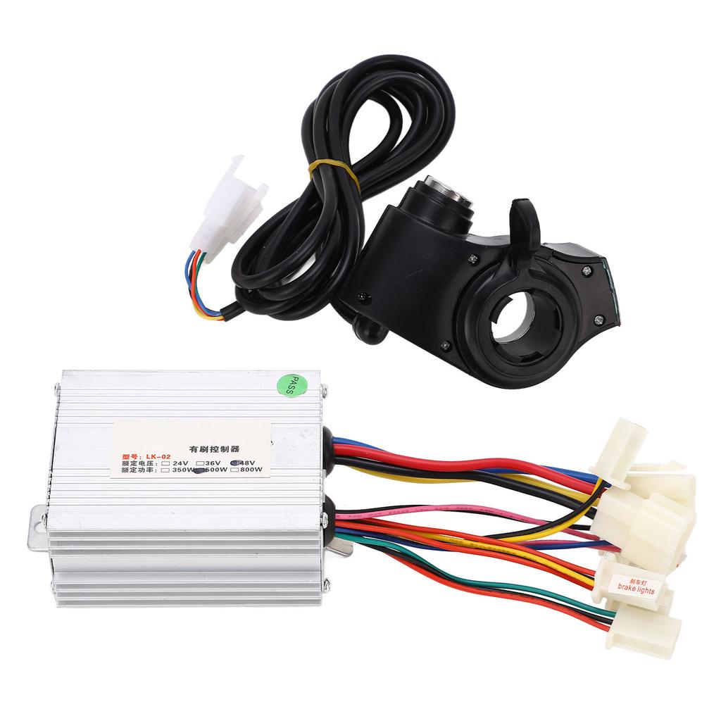 Elektrisk Sykkel Motor Kontroller Kit 350W Varmeavledning Effektvisning Konverteringskontroller Kit