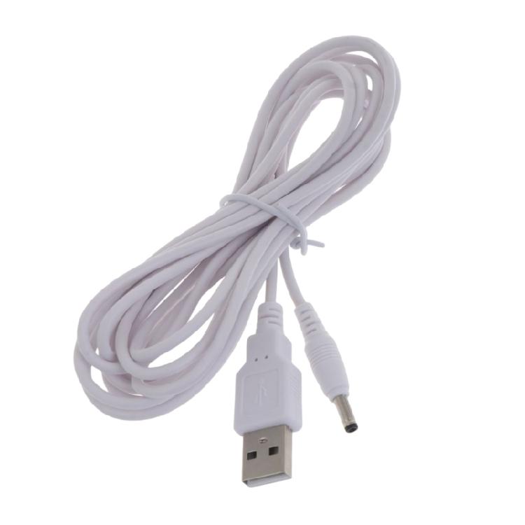 Replacement 5V Power USB Cable Fast Charging USB To 3.5mm X 1.35mm Adapter Jack
