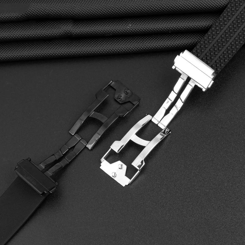 Watchband For HUBLOT BIG BANG Silicone 26mm*19mm 25mm*17mm Waterproof Men Watch Strap Chain Rubber Watch Bracelet Chain
